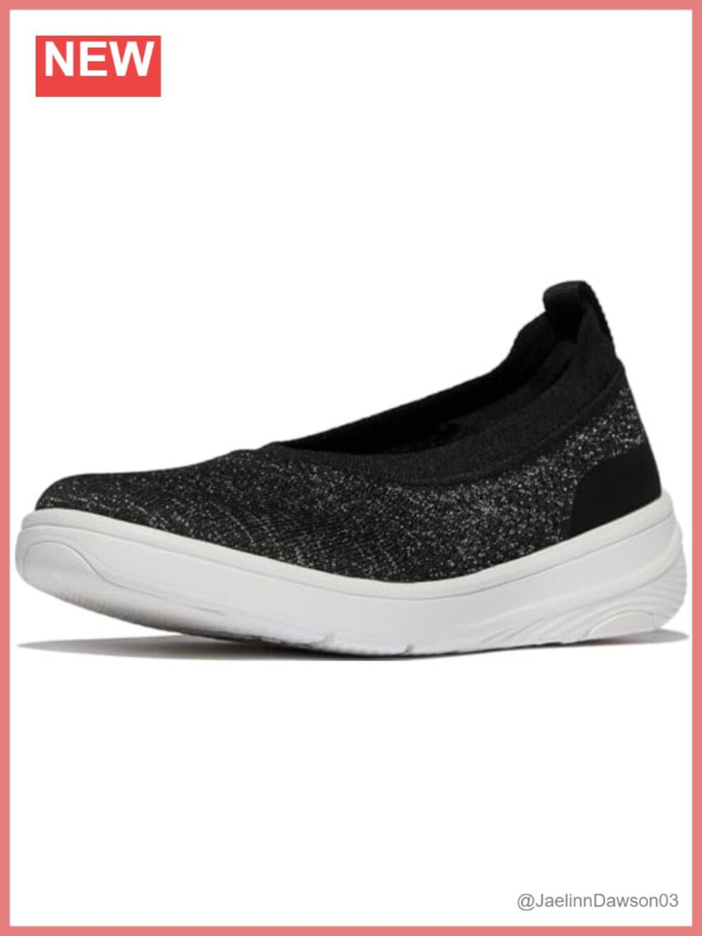FitFlop Super-Q Knit Ballet Flats Women's Slip-On Comfort Shoes